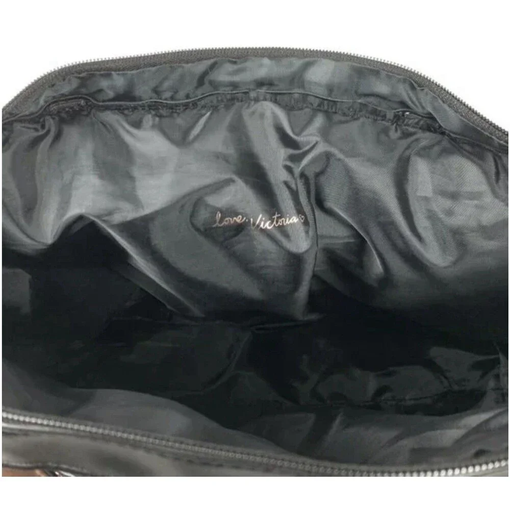 Victoria’s Secret Shoulder Women Bag With Handles, Black, Mother’s Day Gift
